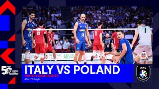 Italy vs Poland I Match Highlights The FINAL I CEV EuroVolley 2023 Men [upl. by Othe]