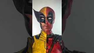 Half Deadpool Half Wolverine halfandhalf deadpool wolverine deadpoolandwolverine [upl. by Amble]