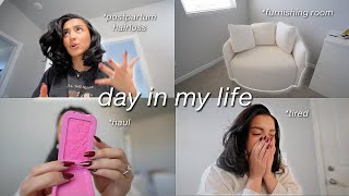 VLOG FURNISHING THE ROOM PP HAIR LOSS CLEAN WITH ME [upl. by Aicilihp]