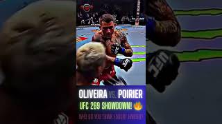 Shocking Finish Oliveira vs Poirier at UFC 269 🔥 [upl. by Suicul]