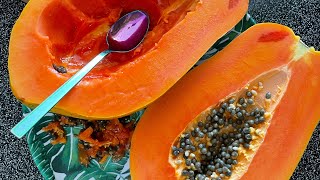 How To Tell When Papayas Are ACTUALLY Ready To Open [upl. by Oleg763]