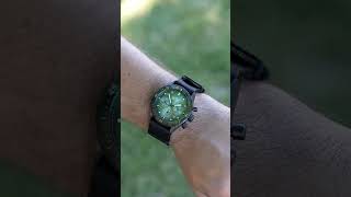 Gorgeous Green Bathyscaphe Flyback Blancpain exquisitetimepieces [upl. by Enyamrahc182]