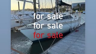 Sailboat For Sale Asap in NC [upl. by Eldreda]