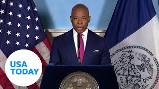 NYC police commissioner resigns interim announced  USA TODAY [upl. by Heda]