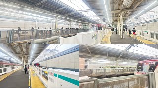 【東急田園都市線・大井町線溝の口駅】新6000系・2020系・東武50000系50000型 [upl. by Ettezzil927]