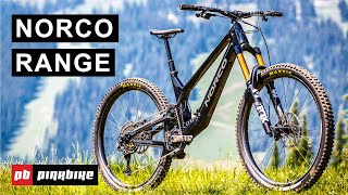 Norco Range Review Pedal Friendly quotDownhill Bikequot  2021 Summer Field Test [upl. by Queena974]