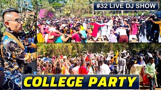 32 Live DJ Show 🔥 Arts Commerce Science College Valsad Garba Day 🔥 Dosti 🔥 Helicopter 🔥 [upl. by Asir238]