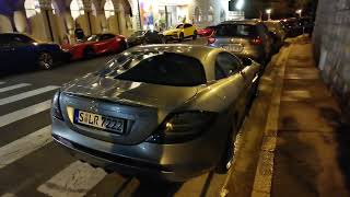 MercedesBenz SLR McLaren 722 Edition in juan les pins France [upl. by Aicelaf552]