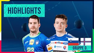 EMHighlights Slowenien  Färöer [upl. by Ahsinna]