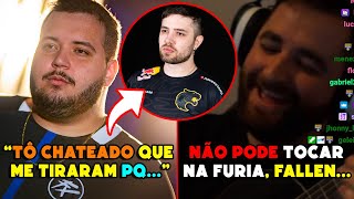 📢 VM DESABAFA APÓS KICK DA FLUXO E OPINA SOBRE NOVA LINE FALLENZÃO TOCANDO UMA KKKKKK [upl. by Niamart]