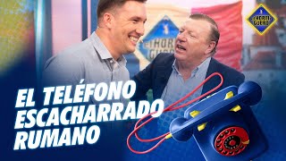 Los Morancos dan la nota con el teléfono escacharrado rumano  El Hormiguero [upl. by Selim559]