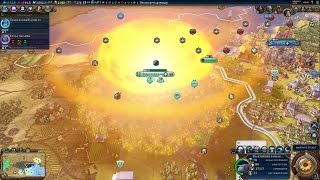 Nuclear amp thermonuclear bombs in Sid Meiers Civilization VI [upl. by Applegate]