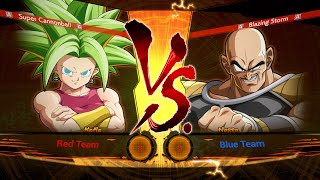 Kefla VS Nappa  Dragon Ball FighterZ  XBOX Series X Gameplay [upl. by Tabatha]