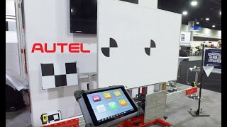 Autel® Maxisys ADAS Calibration Scanner at NACE Automechanika 2018 [upl. by Travers977]