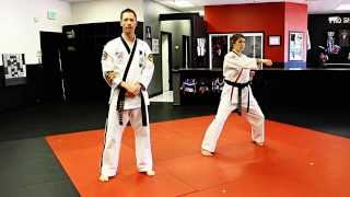 Choong Jung 1 Segment 2  Schafers ATA Martial Arts [upl. by Trygve]