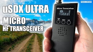 uSDX Ultra  5 Watt Portable  HandHeld Micro HF Transceiver [upl. by Oswald674]