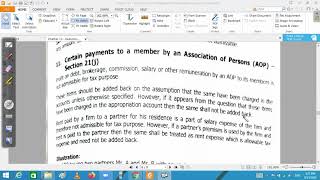 CAF 06 Principles Of Taxation Lecture 68  Business Income Part 12 [upl. by Loralyn]