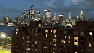 Manhattan New York City Skyline Timelapse [upl. by Aveline567]