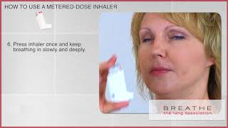 How to use your Metered Dose Inhaler [upl. by Maiga128]