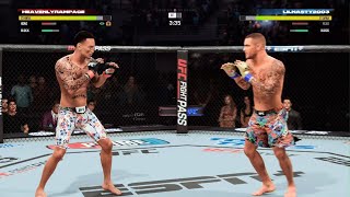 Max Holloway vs Dustin Poirier 3 [upl. by Jarrow]