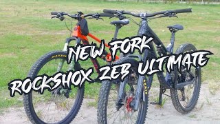 NEW UPGRADE FORK ROCKSHOX ZEB ULTIMATE NAPAKA SOLID NA SOLID [upl. by Ennej236]