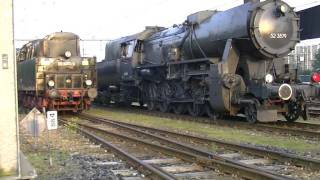 Veluwsche Stoomtrein Maatschappij  VSM lok 50 00732 amp 52 3879 in actie 2011 [upl. by Airdnaz]