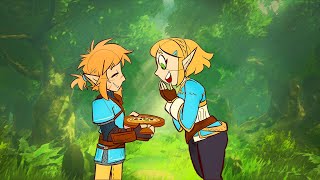 STUDENT SHIPPING  LINK X ZELDA Legend of Zelda Comic Dub [upl. by Aniled39]