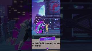 Nickelodeon AllStar Brawl 2  What If April Meets Shredder Unique Interaction shorts [upl. by Mady]