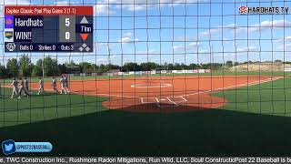 Post 22 Hardhats vs Thunder Bay Lakers Gopher Classic Pool Play [upl. by Anilef546]