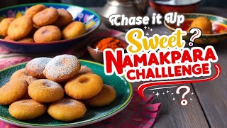 Chase it Up  Food Challenge  Pakistani Street Food  Meetha Namakpara [upl. by Askwith]