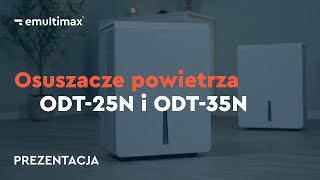 Domowe osuszacze powietrza Warmtec ODT25N i ODT35N [upl. by Bekki480]