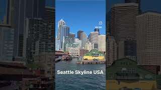 USA Seattle City Skyline [upl. by Alyehc]