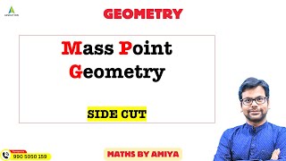 Geometry for CAT Exam  MPG Mass Point Geometry  Side Cut [upl. by Armilda]