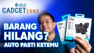 BARANG SERING HILANG WAJIB PUNYA TILE TRACKER  Blibli Gadget Zone bersama projectreview [upl. by Nyleak]