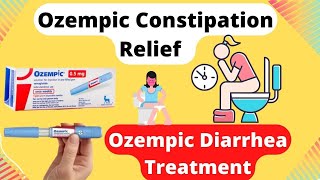 Ozempic Constipation Relief  Ozempic Diarrhea Treatment [upl. by Mirielle439]