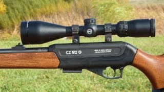 CZ 512 22 WMR Autoloading Rifle [upl. by Anehta]