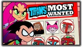 Teen Titans Go   Titans Most Wanted  Teen Titans Games [upl. by Viccora]