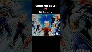 Guerreros Z vs Villanos DragonBallZ [upl. by Krm]