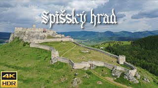 Spišský hrad  Spis Castle  Slovakia 4K [upl. by Helse]