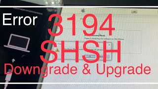 วิธีแก้ Error code 3194 SHSH Upgrade Downgrade iTunes IOS 3uTools [upl. by Irrot305]