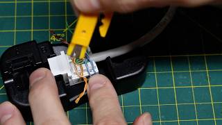 How To Install a Cat6 Wall Jack and RJ45 Plug on Cat6 Cable [upl. by Hertha]