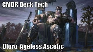 Marcus Oloro Ageless Ascetic CMDR Deck EDH  Commander  Magic the Gathering [upl. by Labotsirhc]