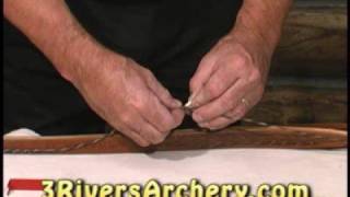 3Rivers Archery Installing String Silencers [upl. by Wie]