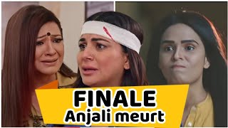 FINALE  Anjali meurt quand elle essaie de tuer Preeta et Arjun dans lœuvre du destin ZeeMagic [upl. by Annodas]