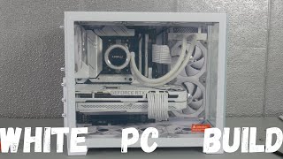 Lian Li 011 dynamic mini  Ryzen 9 7950X  Asus RTX 3090 White [upl. by Nilkoorb271]