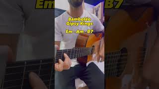 Bamboléo  Gipsy Kings  guitar chords guitar music flamenco [upl. by Nemajneb]