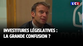 Investitures législatives  la grande confusion [upl. by Hobbs319]