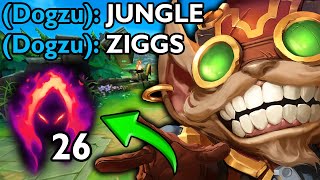 ZIGGS JUNGLE IS THE NEW META DONT TRY THIS AT HOME [upl. by Carew948]