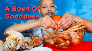 V22 Last Day Of Slaytember Seafood Mukbang slaytember fypシ゚viral mukbang youtuber goodvibes [upl. by Bluh]