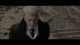 Gellert Grindelwald Reveal Scene HD  Fantastic Beasts And Where To Find Them [upl. by Brodench]